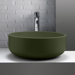 Раковина Kerasan Ciotola 430211 Verde muschio 46 см